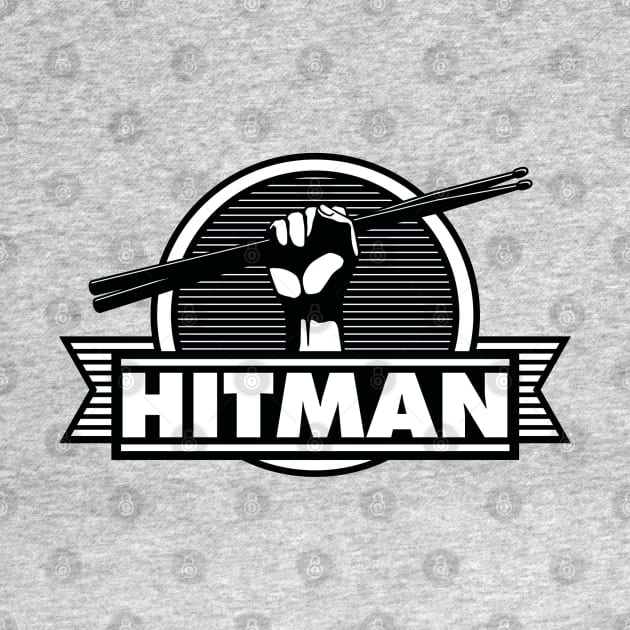 Official HITMAN Percussion T-Shirt by Vehicle City Music